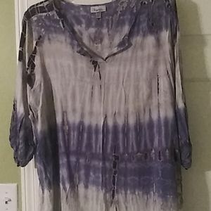 Pretty tie-dye look top